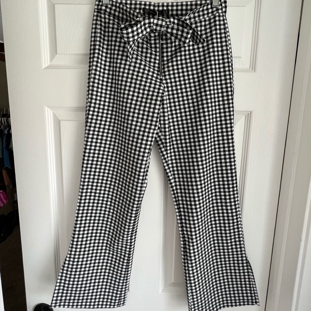 Checkered trousers